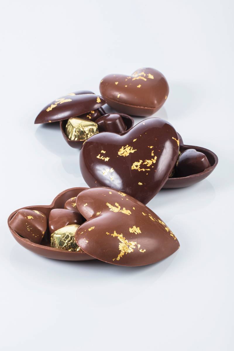 Ballotin de chocolat de Noel - chocolat de fabrication artisanale