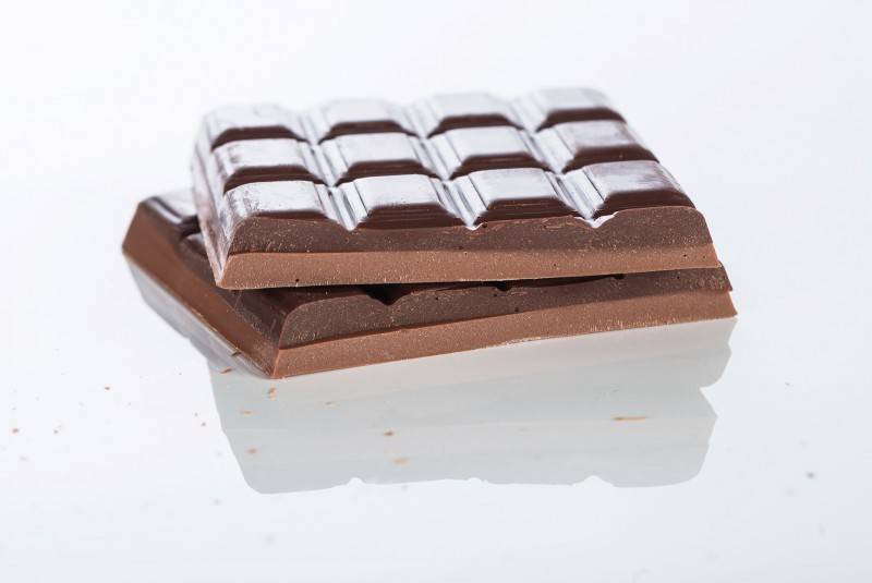 Tablette de chocolat noir et lait Bernachon Paris